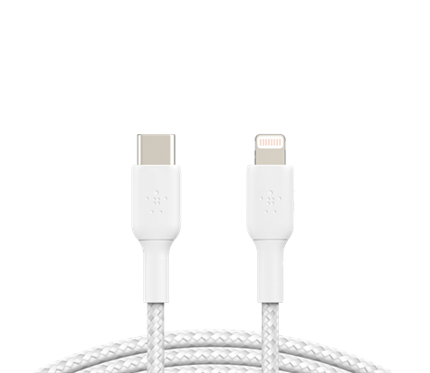 BELKIN USB-C kabel oplétaný - Lightning