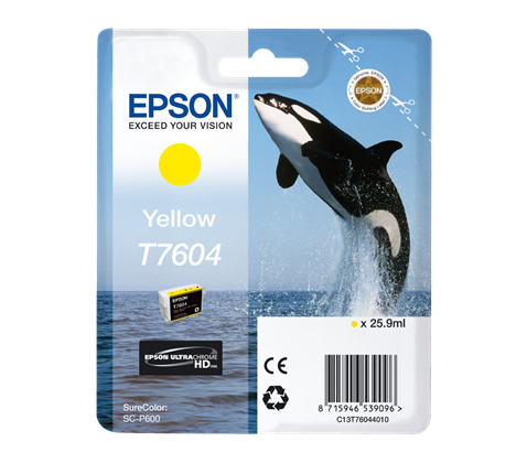 Epson T7604 Yellow 25,9 ml